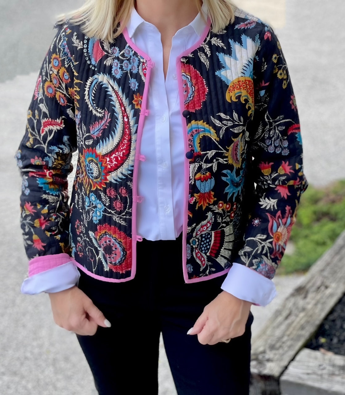 Custom Beth Reversible Quilted Jacket